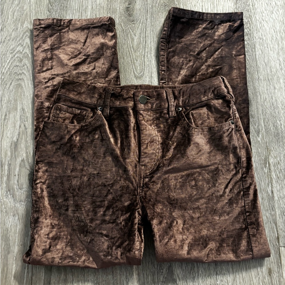 Size 27 Free People velvet jeans!